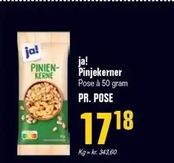 Otto Duborg ja! Pinjekerner tilbud
