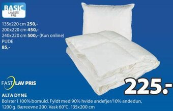 JYSK Alta Dyne tilbud