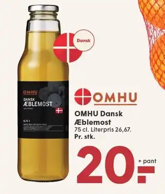 SPAR OMHU Dansk Æblemost tilbud