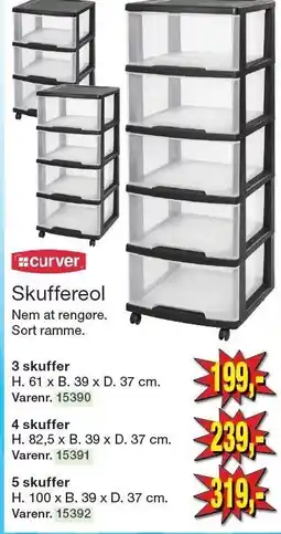 Harald Nyborg Skuffereol tilbud
