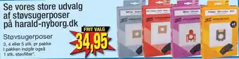 Harald Nyborg CLEAN ACTION Støvsugerposer tilbud