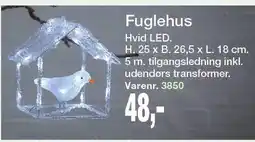 Harald Nyborg Fuglehus tilbud