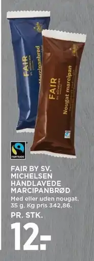 FAIR BY SV. MICHELSEN HÅNDLAVEDE MARCIPANBRØD