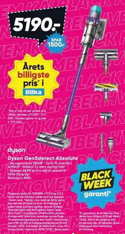 Bilka Dyson Gen5detect Absolute tilbud