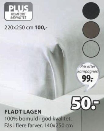 JYSK Fladt Lagen tilbud