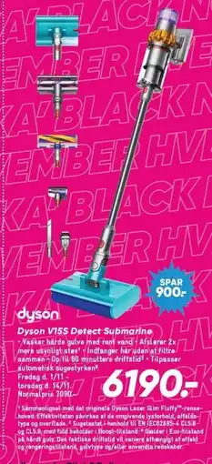 Bilka Dyson V15S Detect Submarine tilbud