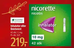 Føtex Inhalator eller Quickmist tilbud