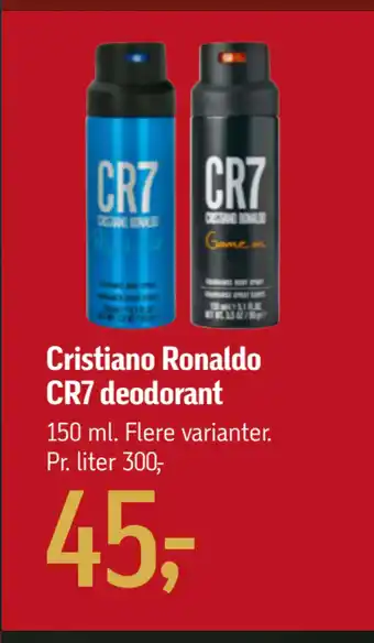 Føtex Cristiano Ronaldo CR7 deodorant tilbud