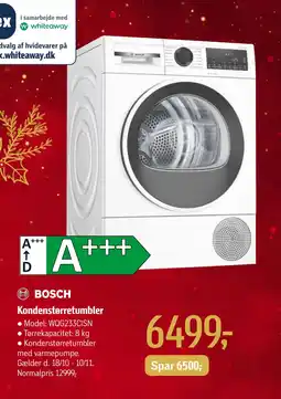 Føtex Kondenstørretumbler tilbud