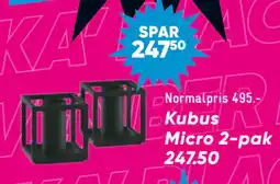 Bilka Kubus Micro 2-pak tilbud