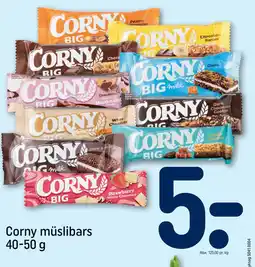 REMA 1000 Corny müslibars 40-50 g tilbud