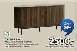 JYSK LYNGVIG SKÆNK tilbud