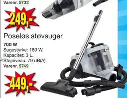 Harald Nyborg Poseløs støvsuger tilbud