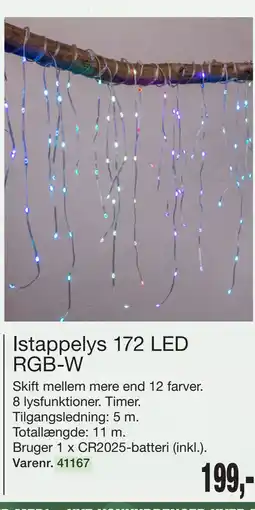 Harald Nyborg Istappelys 172 LED RGB-W tilbud