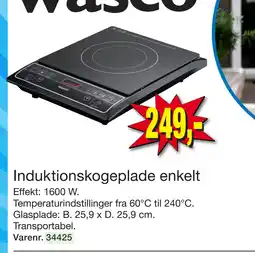 Harald Nyborg Induktionskogeplade enkelt tilbud