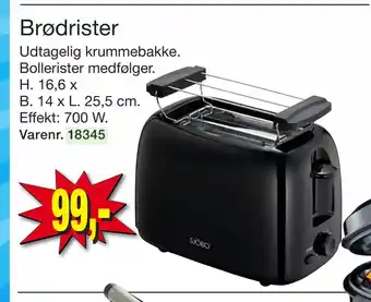 Harald Nyborg Brødrister tilbud
