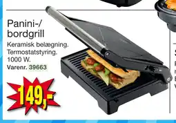 Harald Nyborg Panini-/ bordgrill tilbud