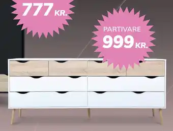 Daells Bolighus DELTA GARDEROBESKAB tilbud
