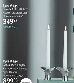 Kop & Kande Lysestage tilbud