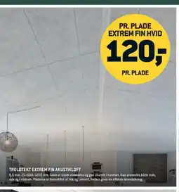 Troldtekt extrem fin akustikloft