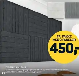 Troldtekt wall deco