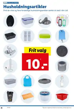 Lidl Husholdningsartikler tilbud