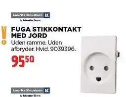 jem & fix FUGA STIKKONTAKT MED JORD tilbud
