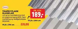jem & fix TRAPEZ PLADE GLASKLAR tilbud
