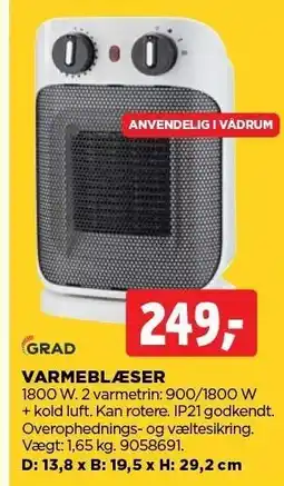 Varmeblæser