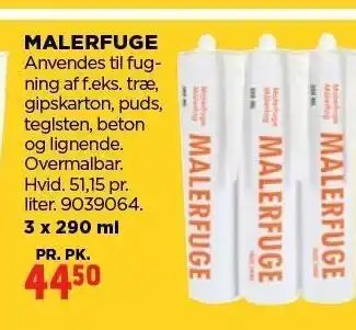 jem & fix Malerfuge tilbud