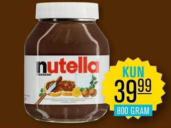 Priss Nutella tilbud