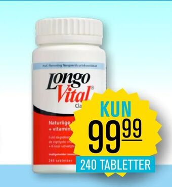 Longo vital tabletter