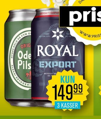 Priss Royal odense pilsner tilbud