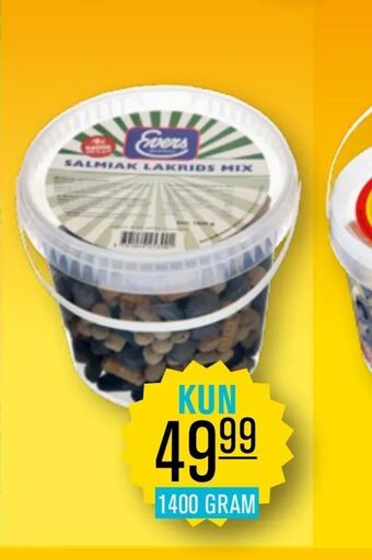 Evers salmiak lakrids mix