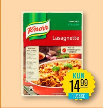 Knorr lasagne