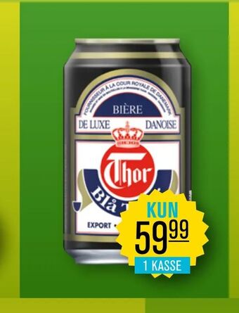 Priss blå thor tilbud