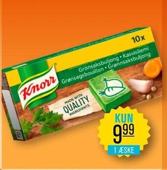 Priss Knorr grønsags bouillon tilbud