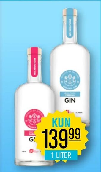 Priss Nordic by nature økologisk gin tilbud