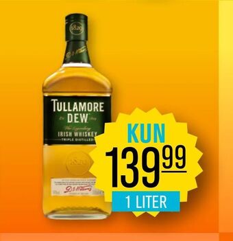 Priss tullamore dew whiskey tilbud