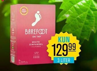 Priss Barefootbib hvidvin tilbud