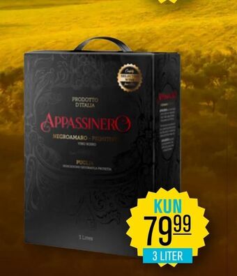 Appassinero bib rødvin
