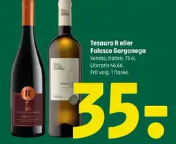 Coop 365 Tesauro R eller Falasco Garganega tilbud
