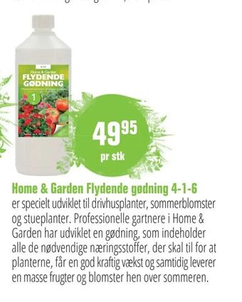 Home & Garden Flydende gødning 4-1-6