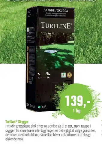 Aldershvile Planteskole Turfline ® Skygge tilbud