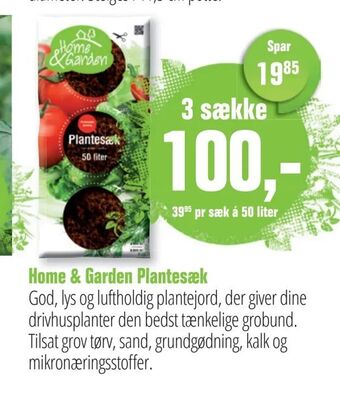 Home & Garden Plantesæk