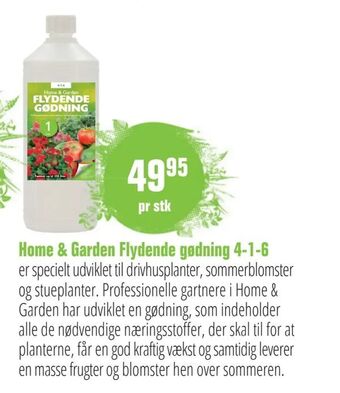 Home & Garden Flydende gødning 4-1-6