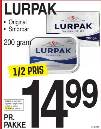 ABC Lavpris LURPAK tilbud