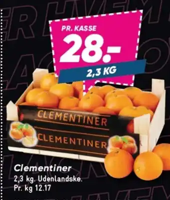 Bilka Clementiner tilbud