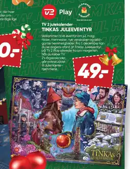 Bilka TV 2 julekalender TINKAS JULEEVENTYR tilbud