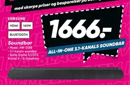 Bilka Soundbar tilbud